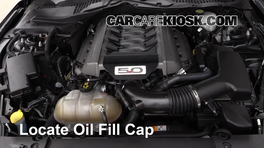 2017 Ford Mustang GT 5.0L V8 Oil